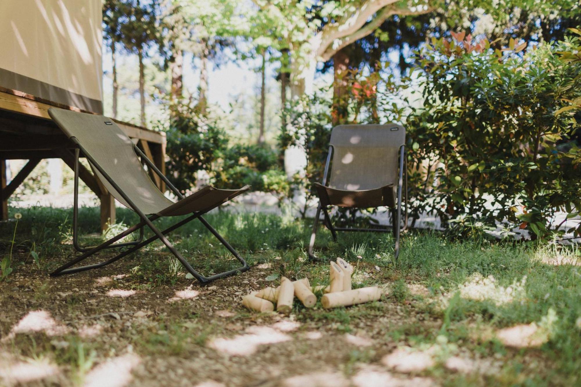 Camping Porte Des Alpilles By M.A Destination Glamping Saint-Etienne-du-Gres Luaran gambar